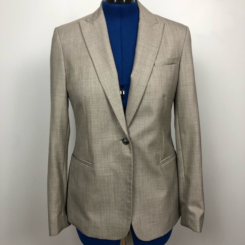 Calvin Klein One-Button Blazer Jacket